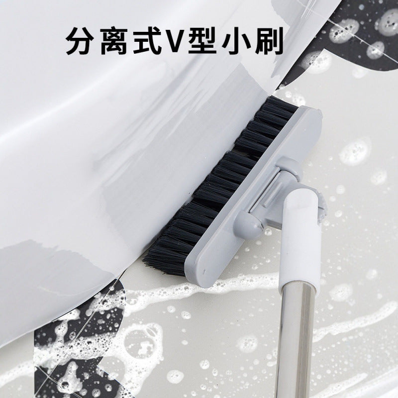 No More Backache Scrubbing 6-in-1 Multi-Function Floor Brush