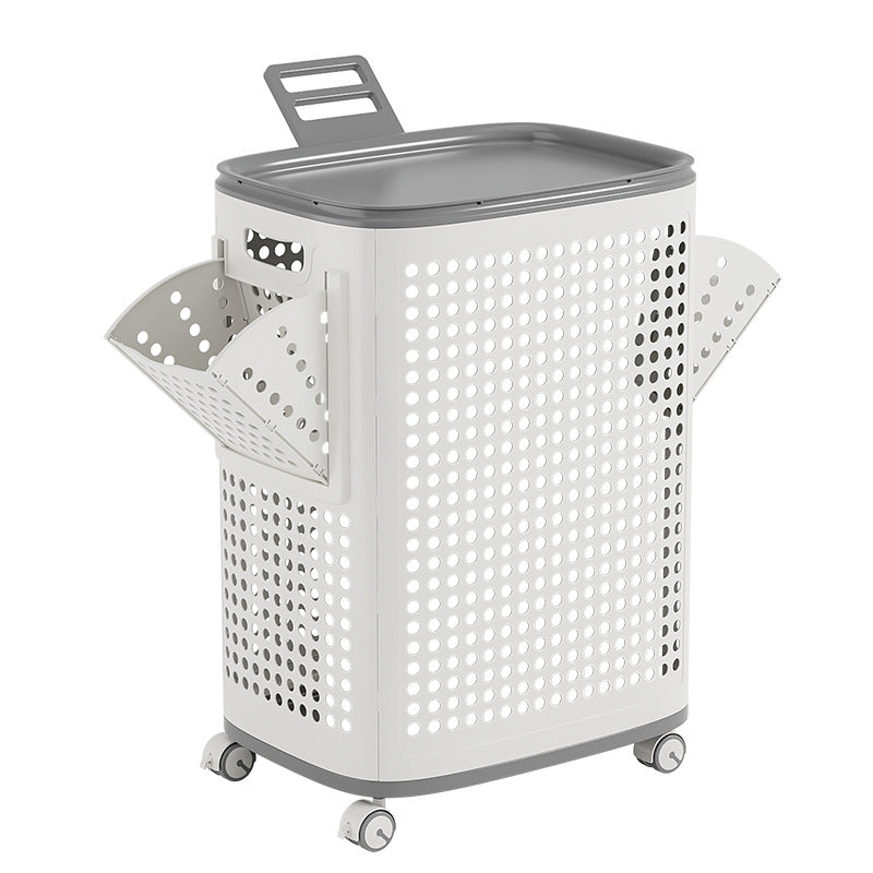 Wash Your Family Of 4 In Once With This Basket Dirty Clothes Basket Household Foldable Dirty Clothes Basket