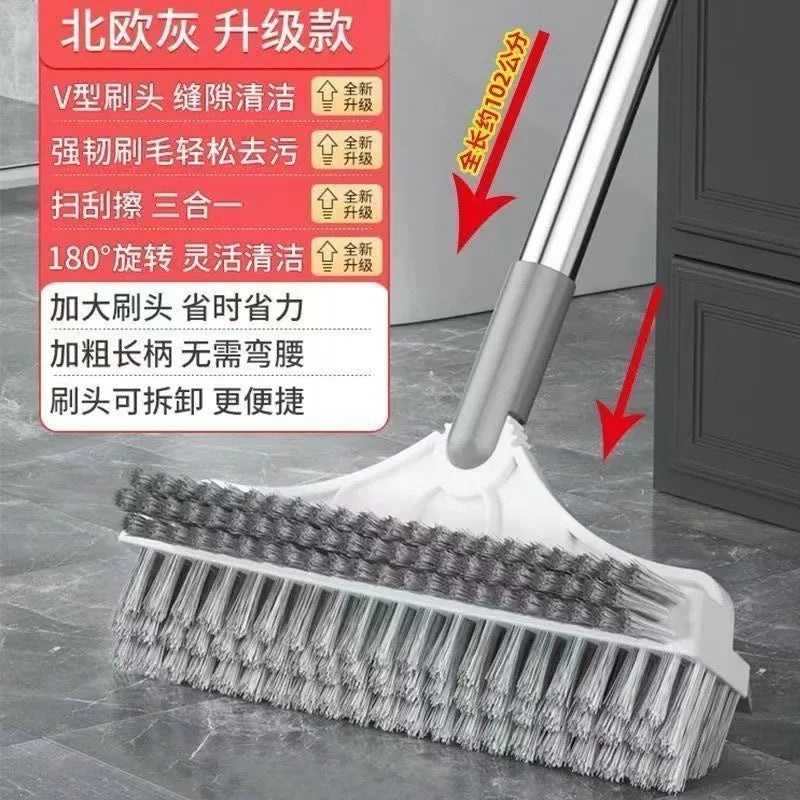 No More Backache Scrubbing 6-in-1 Multi-Function Floor Brush