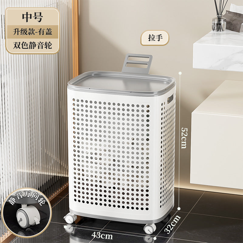 Wash Your Family Of 4 In Once With This Basket Dirty Clothes Basket Household Foldable Dirty Clothes Basket
