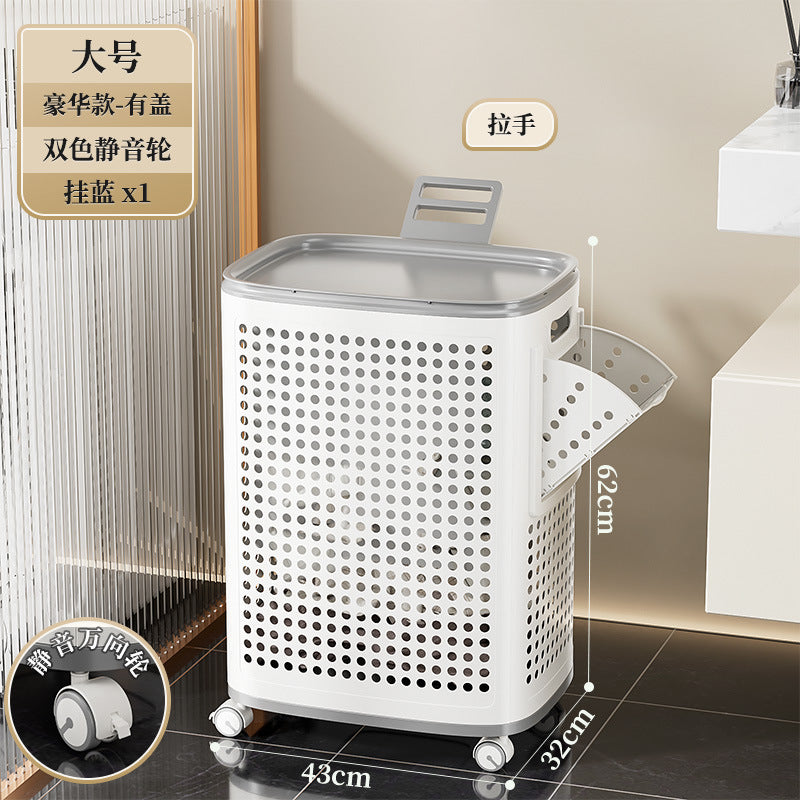 Wash Your Family Of 4 In Once With This Basket Dirty Clothes Basket Household Foldable Dirty Clothes Basket