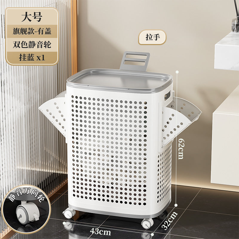 Wash Your Family Of 4 In Once With This Basket Dirty Clothes Basket Household Foldable Dirty Clothes Basket
