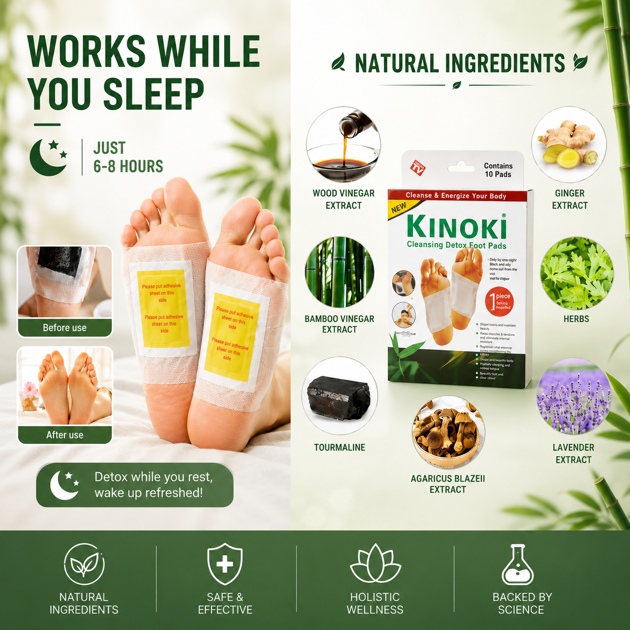 Detox Patch That Improve Your Sleep Quality Immediately Herbal Detox Foot Patch