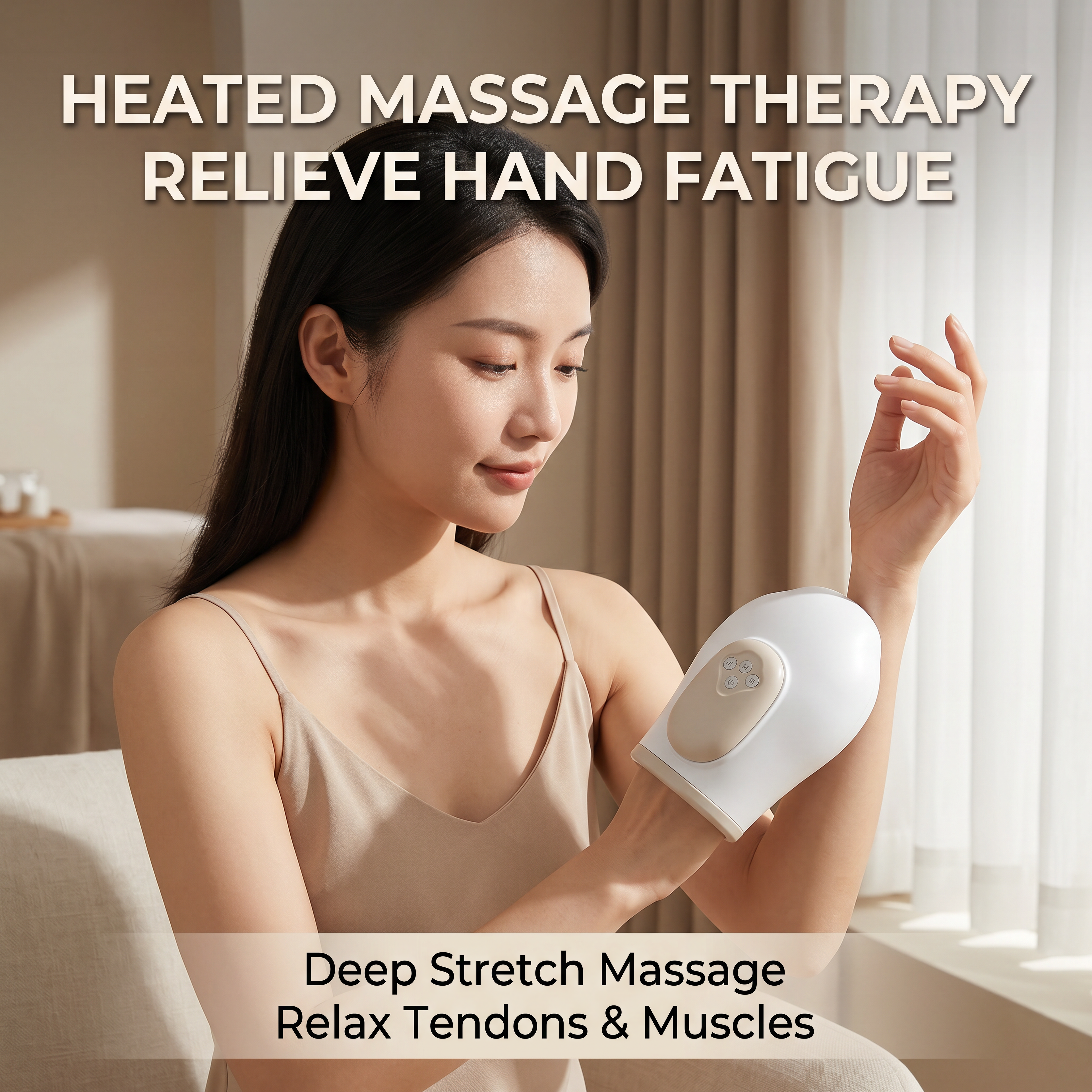Mama Chen Tested Approved Smart Hand Massager Heat & Relief